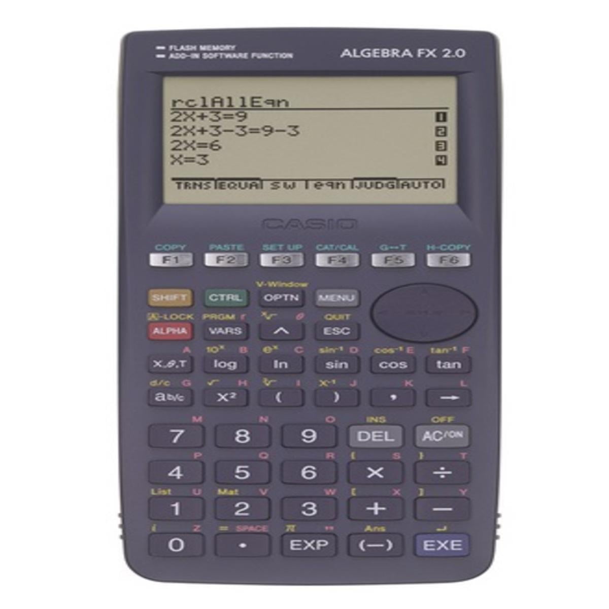 Casio - Calculadora Grafica Algebra Fx-2.0 Plus