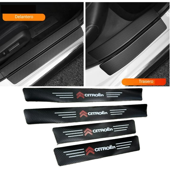 Set De 4 zócalos Para Las Cuatro Puertas del auto citroen