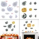 thumbnail image 1 of Plantilla De Decoración De Pared De Halloween Calavera Araña, 1 of 5