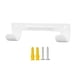 thumbnail image 5 of Colgador Para Tabla De Planchar, Gancho Metálico Para Tabla De Planchar, Para Baño, Hotel, Sala De Costura, Color Blanco, 5 of 5