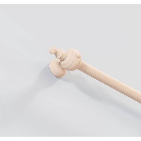 Decor - Set Barra Madera Natural X 1.60Mt.