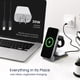 thumbnail image 4 of Cargador inalámbrico THONIV 3 en 1 de 15 W plegable MagSafe, 4 of 9