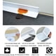 thumbnail image 4 of 1 rollo (gris) de cinta de sellado autoadhesiva de PVC, sellador decorativo, protector de bordes impermeable., 4 of 6