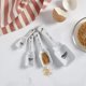 thumbnail image 2 of Juego de cucharas medidoras de cerámica Mason Craft & More White (1 cucharada, 1 cucharadita, 1/2 cucharadita, 1/4 cucharadita), 2 of 4