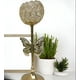 thumbnail image 3 of Candelabro Dorado Mariposa Nórdico Cristal 26cm Jhn, 3 of 3