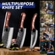 thumbnail image 3 of Juego de cuchillos Topfeel Butcher forjado a mano para chef serbio, 3 of 6