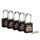 thumbnail image 1 of Kit De 5 Candados Mk Steelpro X10 Negro, 1 of 2
