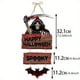 thumbnail image 3 of 1pc, Spooky Halloween Party Decorations - Pumpkin Bat Door Hanging, Ghost Festival Scene Layout, and Hanging Pendant Decorations, 3 of 5