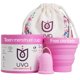 thumbnail image 1 of Copa Menstrual Reutilizable UVA Kit para Adolescentes Talla 0, 1 of 9