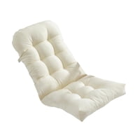 Magideal - Cojín Para Silla Mecedora, Cojín Para Sillón, Cojín Para Asiento De Salón, Diseño Antideslizante, Cojín Para Silla, Cojín Para Asiento Para Primavera Beige