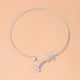 thumbnail image 4 of Elegant Glitter Choker Necklace with Artificial Diamonds and Butterfly Shaped Chain - Perfect Gift for Men and Women, 4 of 4