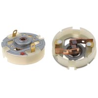 Magideal - Reemplazo De Ensamblaje De Tarjeta De 2 Piezas, Cepillo De Destornillador Eléctrico, Prácticos Soportes De Cepillo De Carbón Blanco, Para Exteriores,