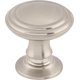 thumbnail image 1 of Perilla Top Knobs TK320BSN de aleación de zinc, níquel satinado, 3,2 cm, 1 of 6