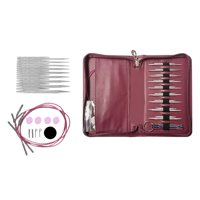 Bothyi - Juego De Agujas De Tejer Circulares, Agujas De Ganchillo Intercambiables Para Mayor Resistencia.