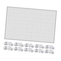 Magideal - Cubierta Para Acuario, Red De Filtro Para Acuario, Multifuncional Con Clips, Red De Protección Contra Caídas Para Gatos, Red De Filtro Para Acuario Re 80X106Cm