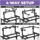 thumbnail image 5 of Soporte para teclado Liquid Stands de 3 niveles con ruedas y ajuste, 5 of 7