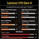 thumbnail image 4 of Ordenador portátil Lenovo V15 2026 Ryzen 3 7320U, 16 GB de RAM, 1 TB, SSD de 15,6 pulgadas, 4 of 9