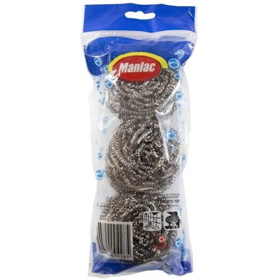 Esponja Plata Bolsa 3 Un Manlac