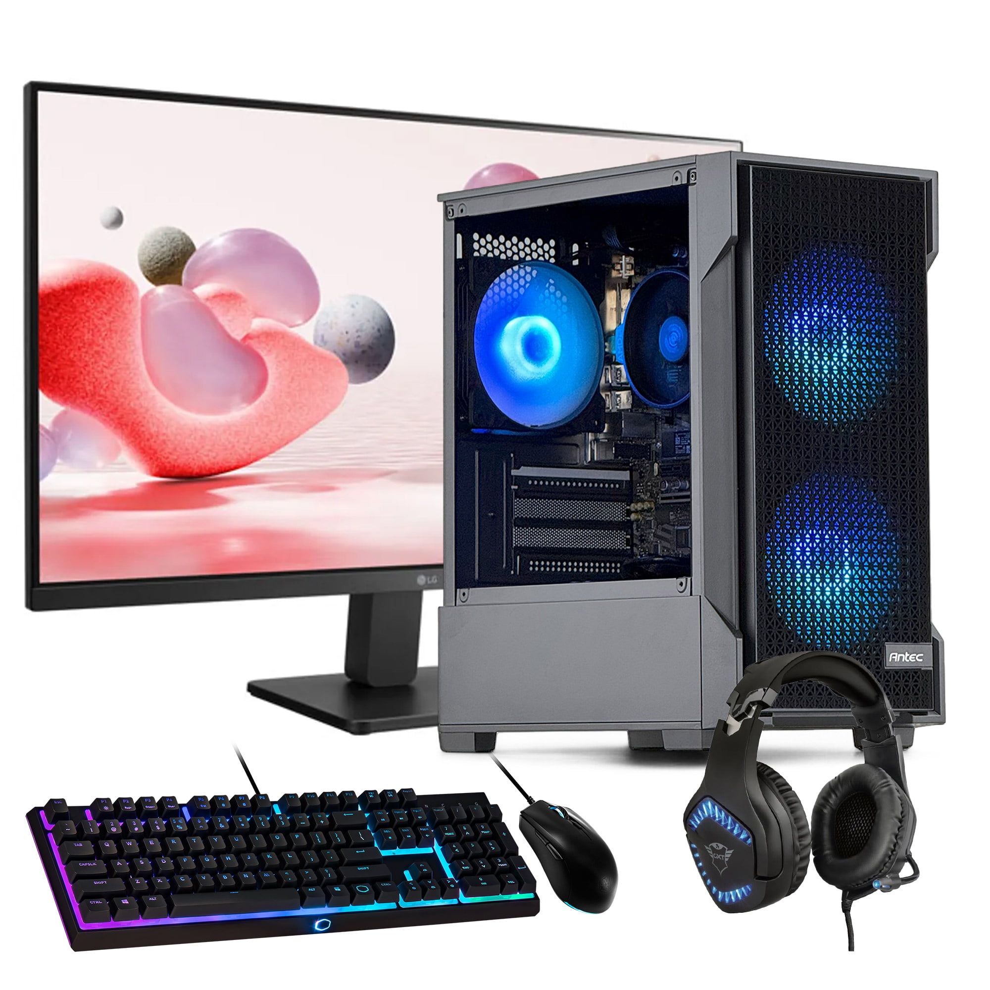 Hyperpc.cl - Pc Gamer + Monitor 24 + Perif: Intel Core I3 14100 16gb 1tb Uhd 730