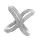 thumbnail image 5 of Anillo de boda de seda de gasa bufanda clip anillo titular de la boda hebilla cruzada, 5 of 5