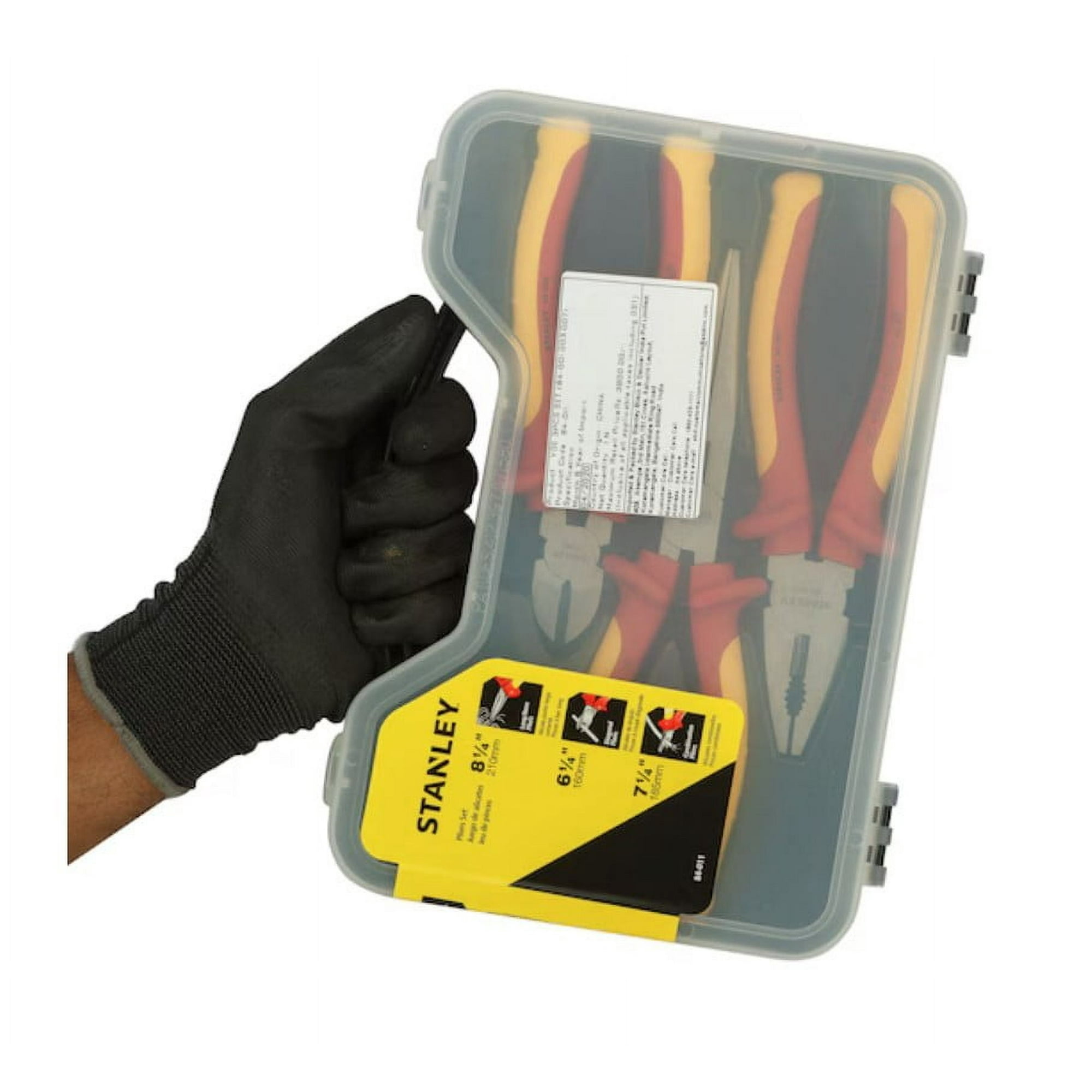 Juego De Alicates Stanley 3 Piezas 1000v