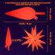thumbnail image 2 of Globos Estrella Neon MegaLoopolis 26 cm Glow 5 Unidades Fiesta, 2 of 3