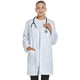 thumbnail image 4 of Bata de laboratorio VOGRYE Professional unisex de manga larga blanca, 4 of 6