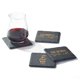 thumbnail image 5 of Juego de 4 pizarras Coasters American Atelier, absorbentes, 10 x 10 cm, color dorado, 5 of 7