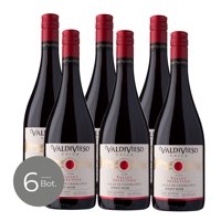 Pack X6 Vino Valdivieso Vs Pinot Noir 750 Cc