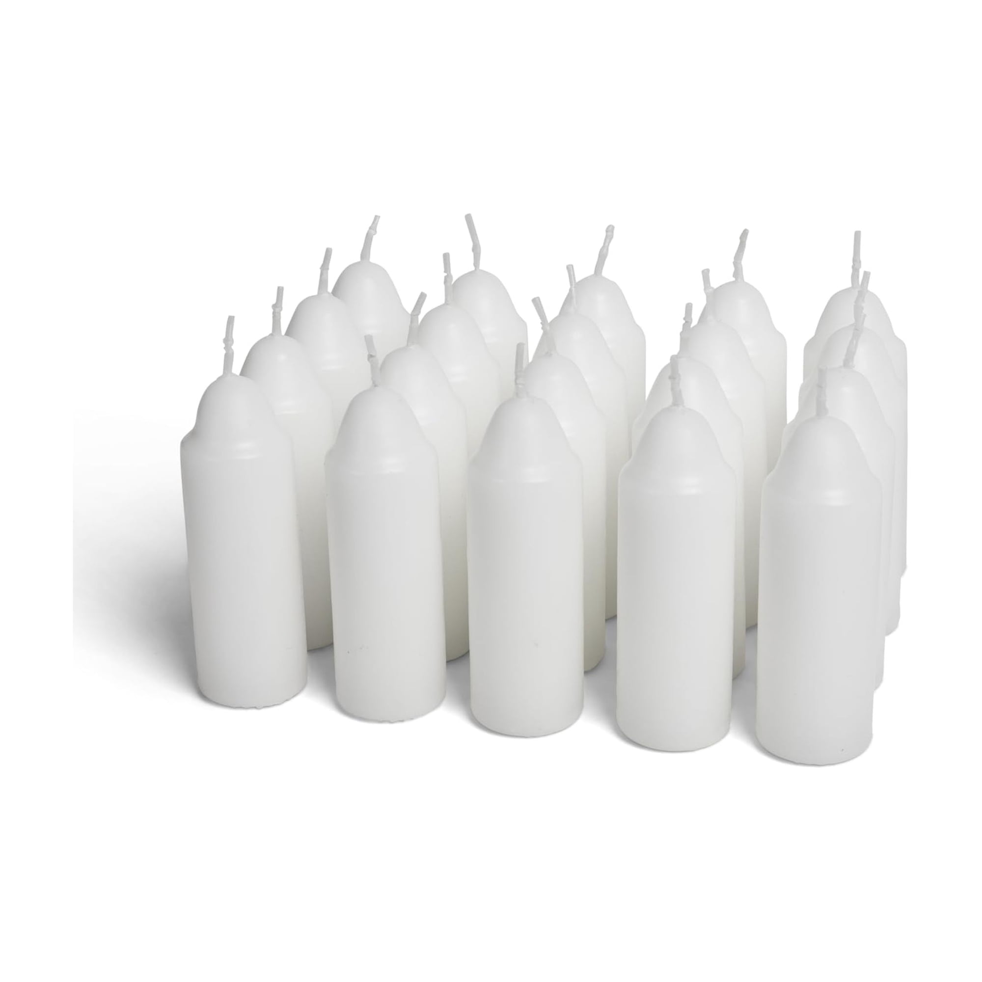 Faroles Blancos De 12 Horas Para Velas Uco De Candles Uco, Paquete De 20