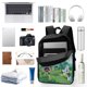 thumbnail image 3 of Presiona Start-theme Backpack, Campus style schoolbag Bookbag with Adjustable Shoulder Straps And Large Zip Compartment, Unisex Travel Bags., 3 of 6