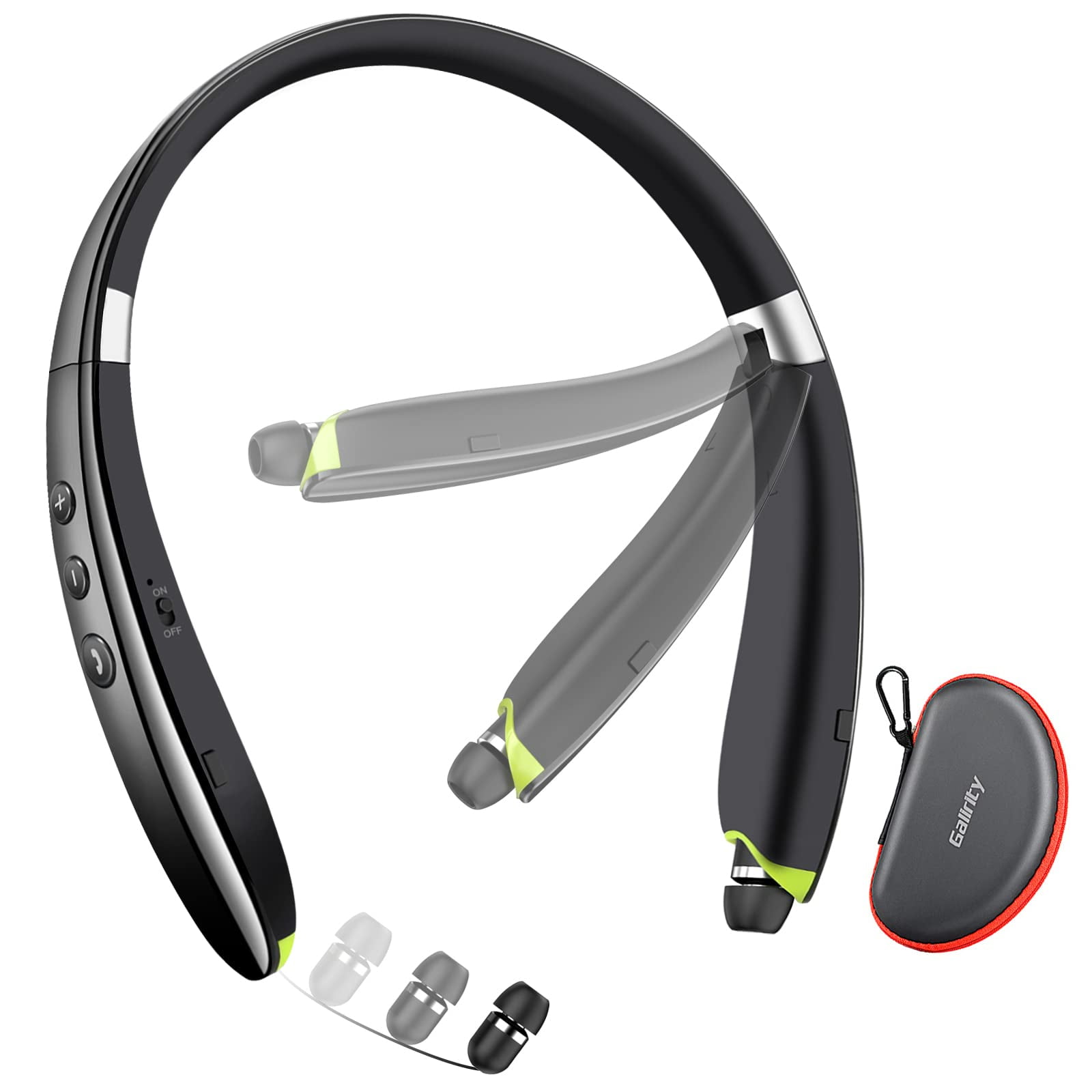 Auriculares Bluetooth Galirity 2023, Banda Para El Cuello Mejorada Con Micrófono