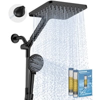 Combo De Cabezal De Ducha Makefit Dual Filtered Rain Con Dispositivo Portátil