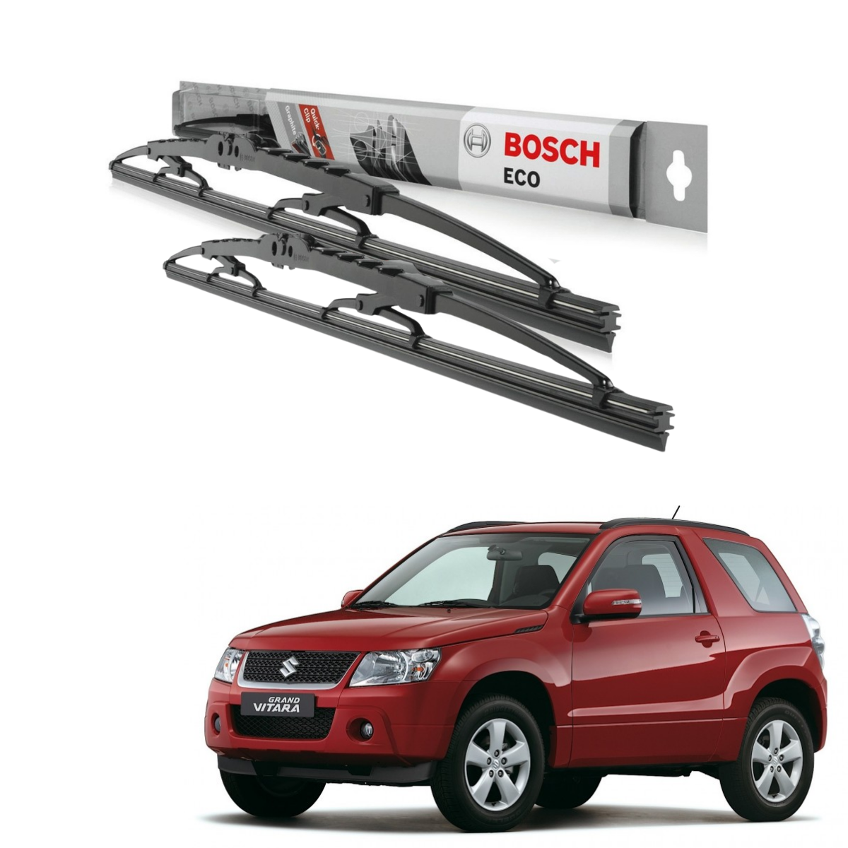 Plumillas Bosch Eco Para Suzuki Grand Vitara 2006-2018