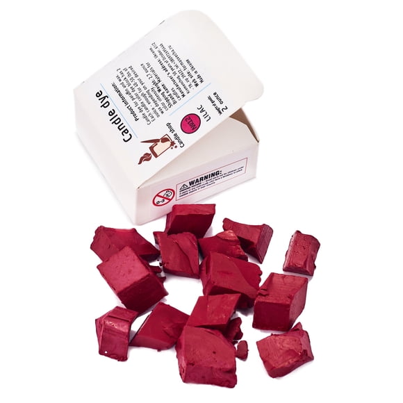 Bloque de color lilac para teñir velas Candle Shop, 2 oz