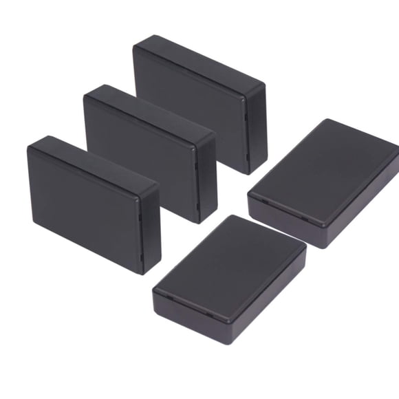 Caja para proyectos Zulkit de plástico ABS para conexiones eléctricas, 5 piezas