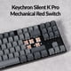 thumbnail image 4 of Teclado mecánico inalámbrico Keychron K8 Silent Red Switch, 4 of 7