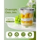 thumbnail image 3 of Envases de avena Overnight Oats Canfanni, 13 oz (paquete de 4), sin BPA, 3 of 7