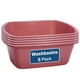 thumbnail image 1 of Lavabo de Plástico TenderGentle Paquete de 5 Rectangular 5L, 1 of 6