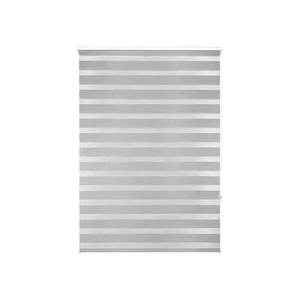 Genérico - Cortina Roller Duo Día Y Noche 150X220 Cm, Color Gris