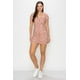 thumbnail image 5 of Vestido Ajustado con Volantes y Estampado Floral Fruncido, 5 of 5