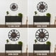 thumbnail image 2 of Reloj de pared Mee 2ou, grande, 50 cm, silencioso, no hace tictac, 2 of 9