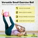 thumbnail image 4 of Pelota de ejercicio ProBody Pilates de 9 cm con bomba para estabilidad, 4 of 8