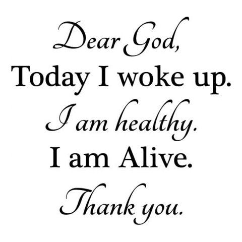 Rienda Libre Graphics - Decomural Dear God, Today I Woke Up Christianity Ws-42974