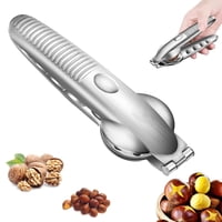 Xusx111 - Casca Nueces Abridor De Castaña, Herramienta De Corte De Castaña De Acero Inoxidable Clip De Castaña Cuchillo De Tuerca De Macadamia,Abridor De Nueces,Abridor De Tuercas De Metal Alaca Casca