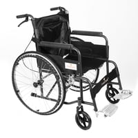 First Care - Silla De Ruedas Standard Plegable Negro