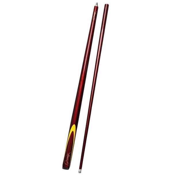 Cola de la piscina, cola de billar, dos secciones, 144 cm, palo de la piscina, holgura portátil, delgado de billar para hombres y mujeres, jugadores d