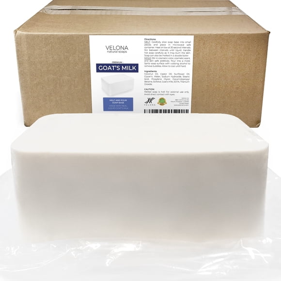 Base De Jabón Goats Milk 25 Libras Sin Sls Sles Para Derretir Y Verter