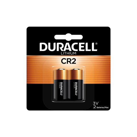 Batería De Litio Duracell Cr2 De 3 V, Paquete De 2 Unidades, Alta Potencia
