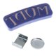thumbnail image 5 of Soporte Magnético Para Tiza, Estuche Compacto Para Puntas De Tiza Para Tacos De Billar, Hierro Con Clip, Color Azul, 5 of 5